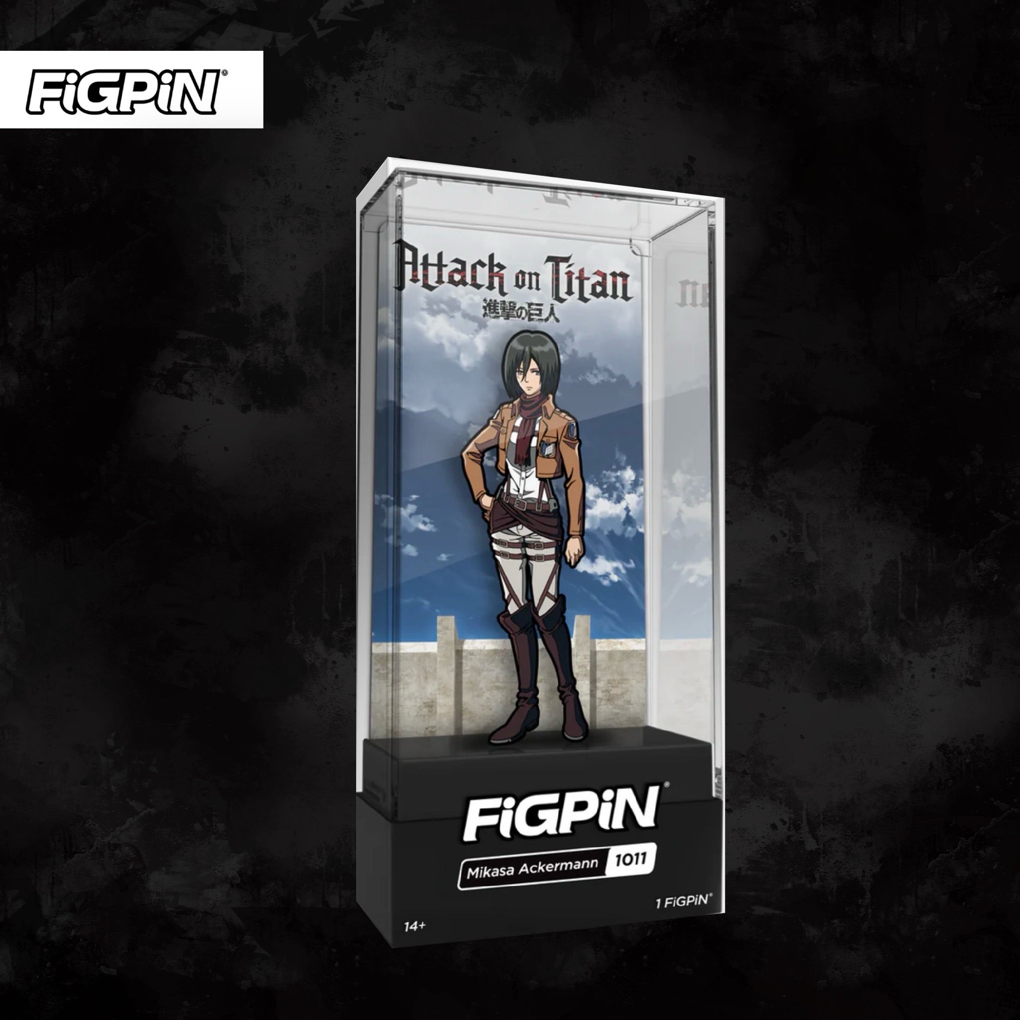 FIGPIN Mikasa Ackermann (Chalice Collectibles - NYCC)