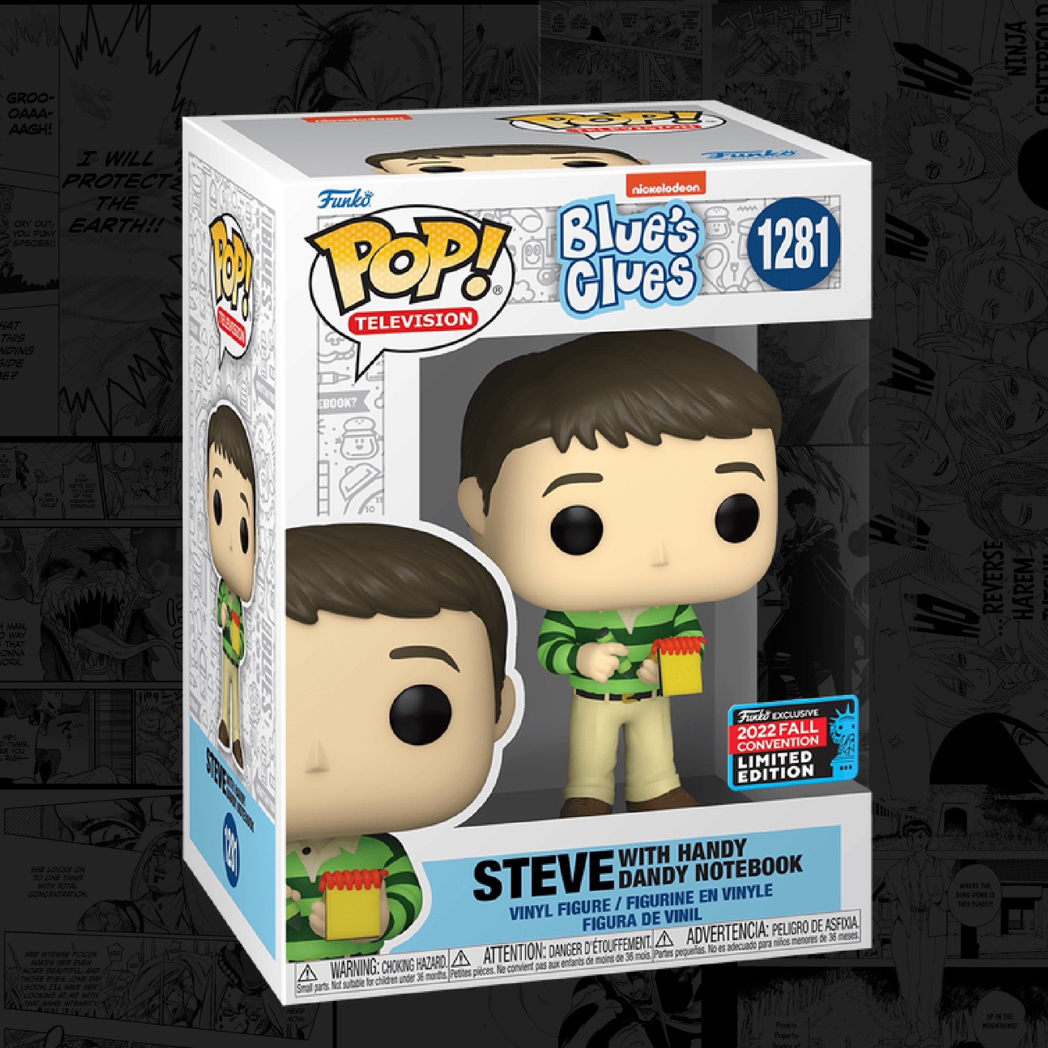 POP Steve With Handy Dandy Notebook (Fall Convention)