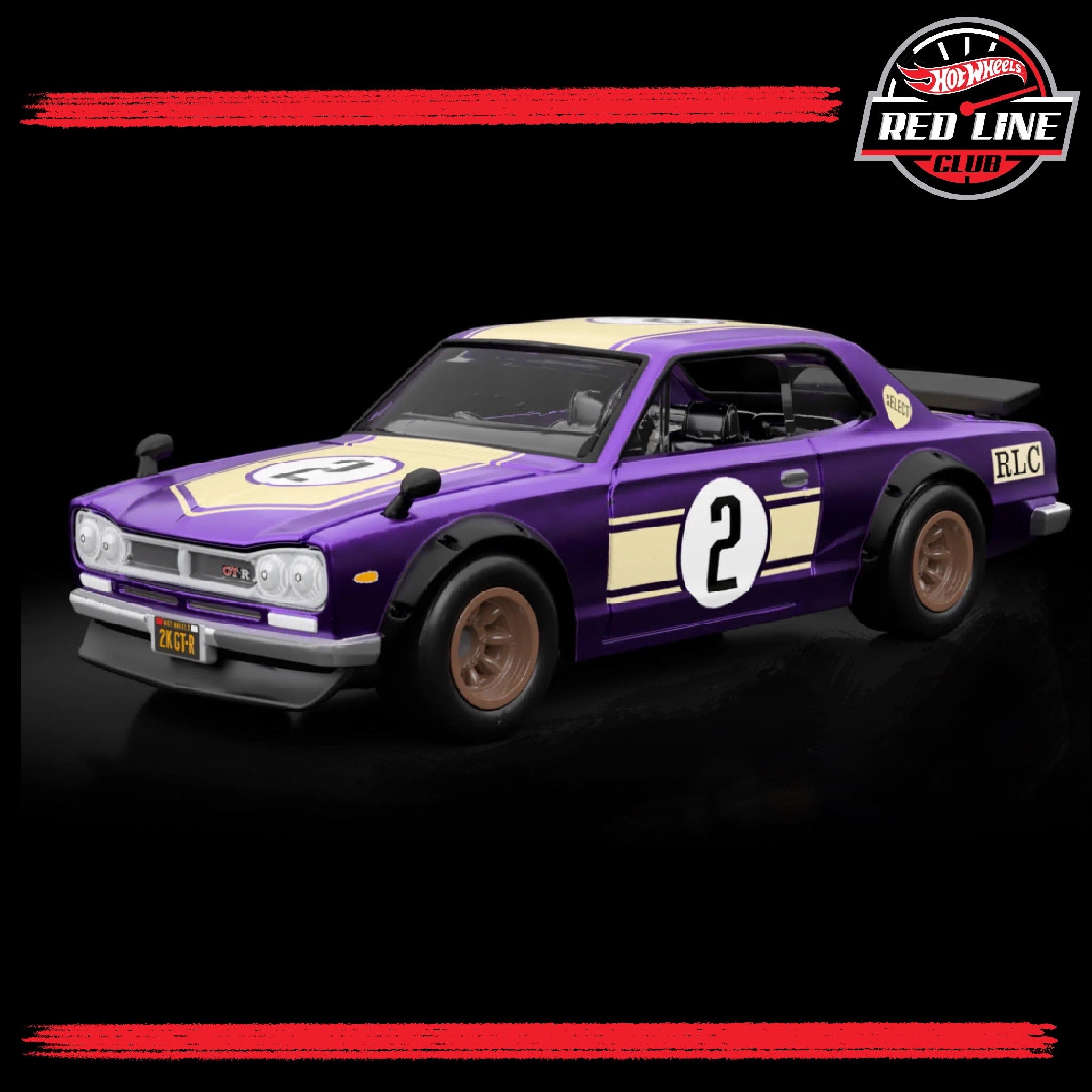 HOT WHEELS 1972 Nissan Skyline H/T 2000GT-R (RLC)