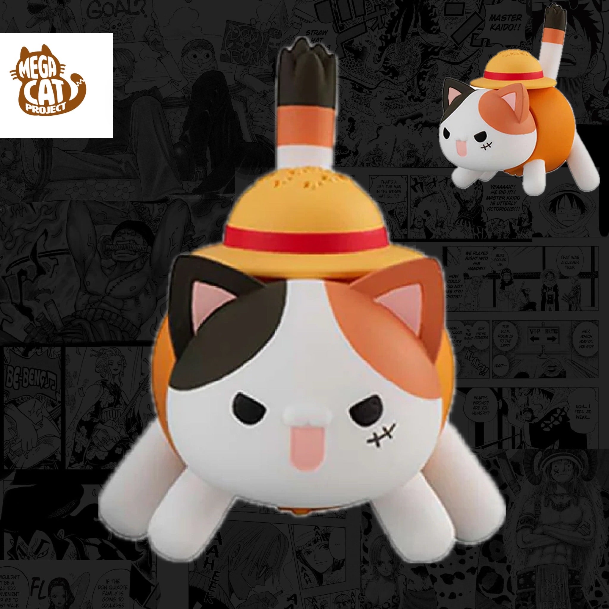 MEGA CAT PROJECT Luffy & The Seven Warlords Of The Sea