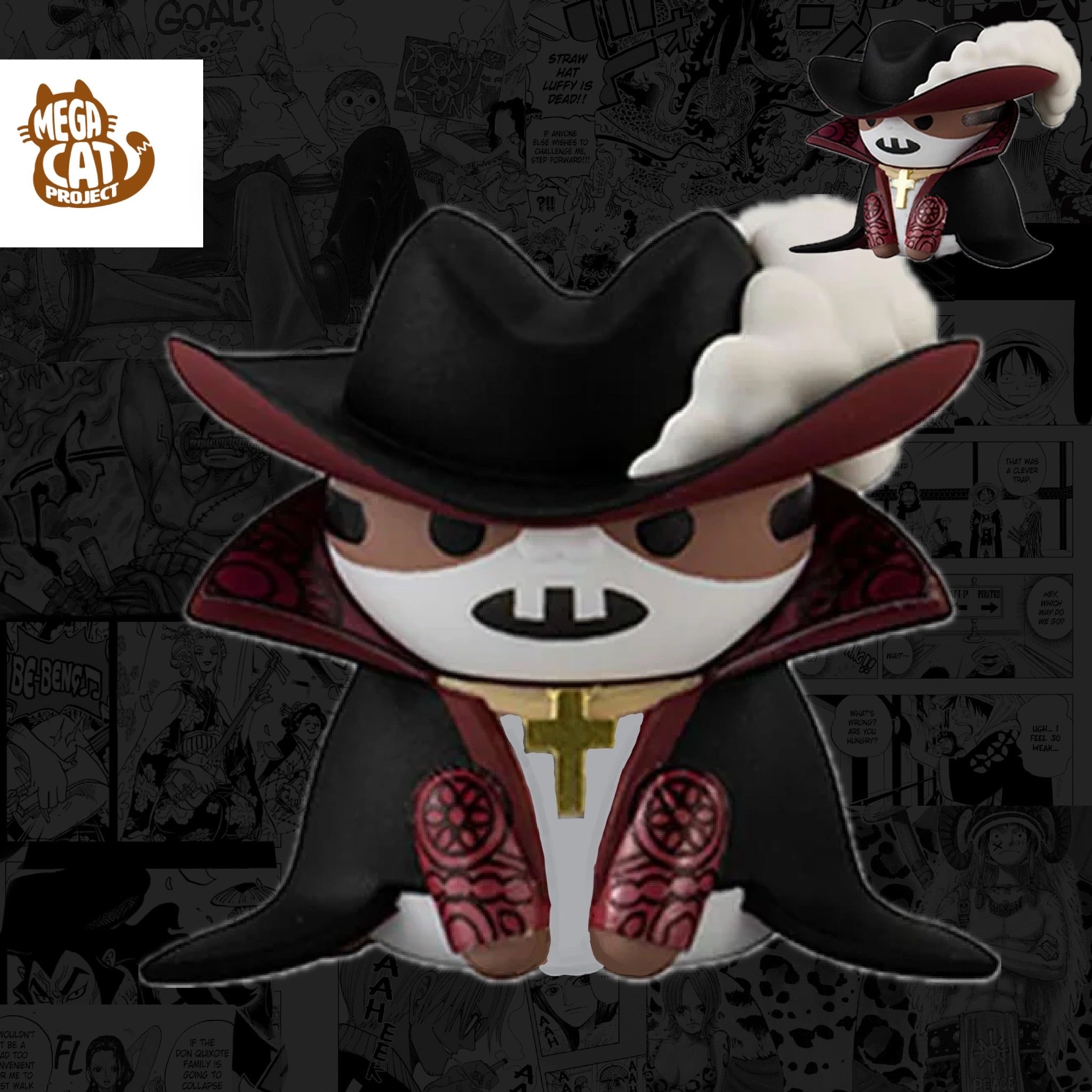 MEGA CAT PROJECT Luffy & The Seven Warlords Of The Sea