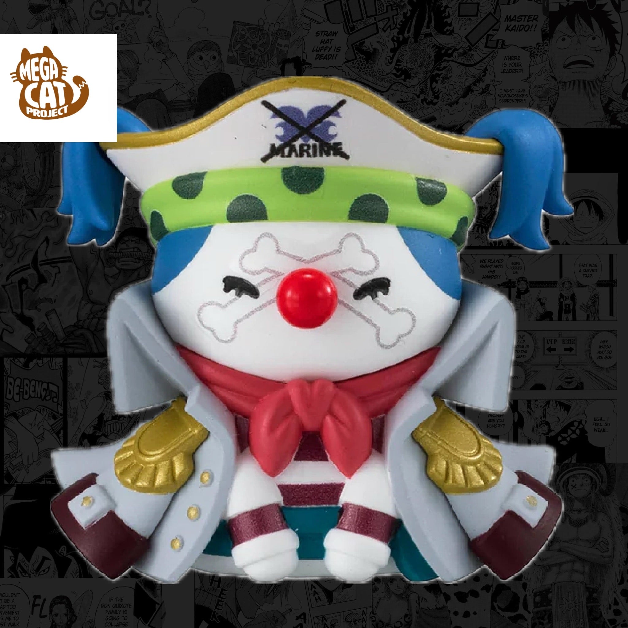Pre Order MEGA CAT PROJECT Luffy & The Summit War