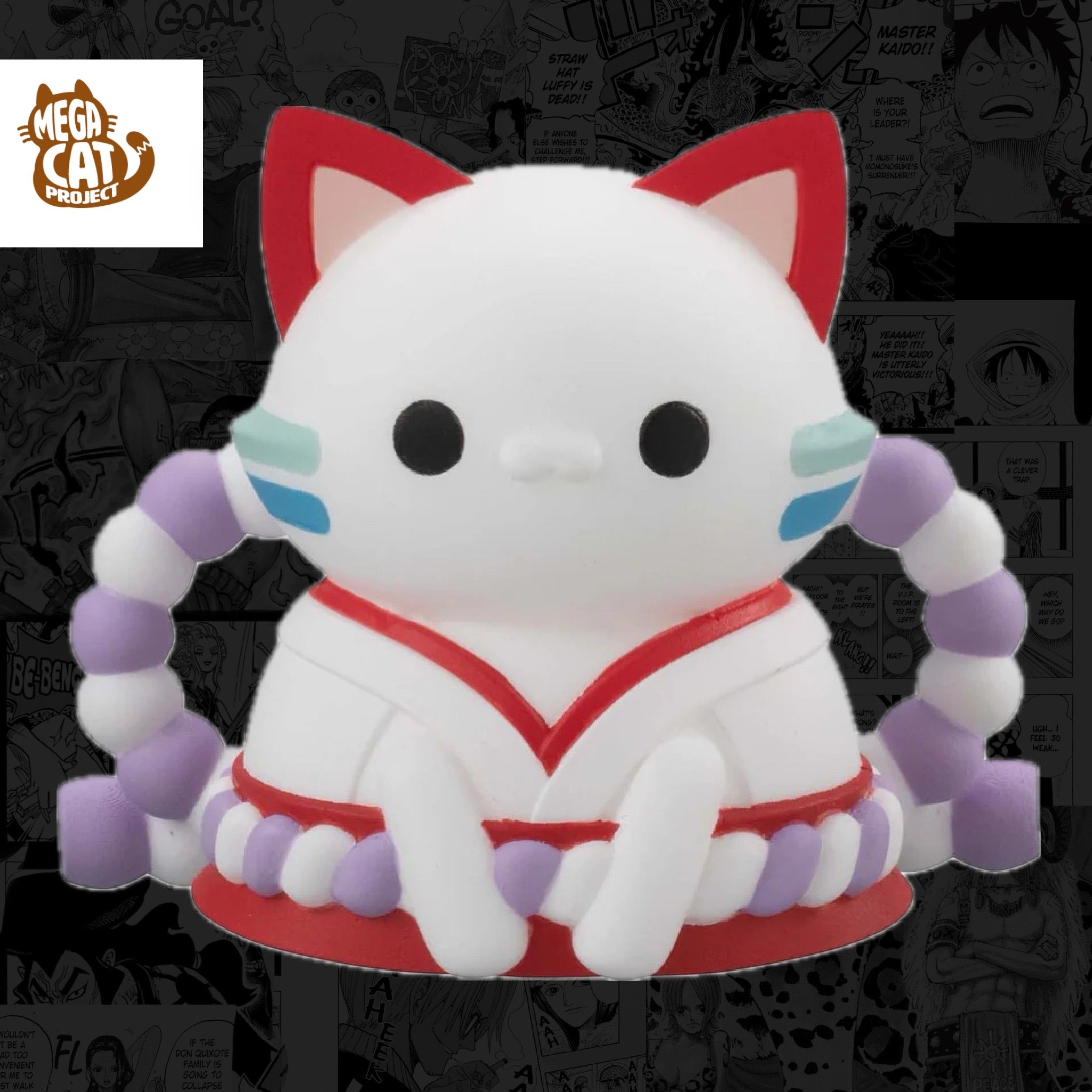 Pre Order MEGA CAT PROJECT Luffy & Wano Country Arc