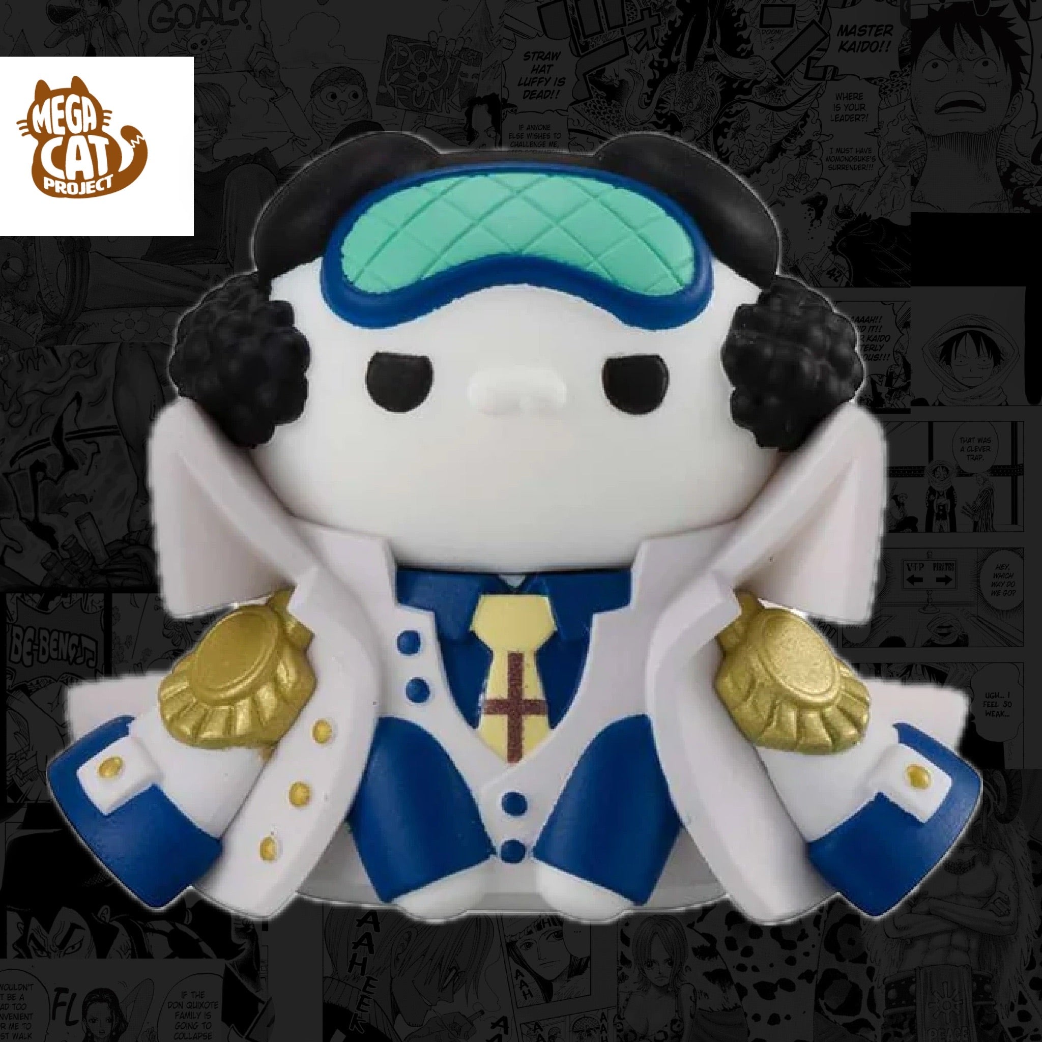 Pre Order MEGA CAT PROJECT Luffy vs Navy Edition