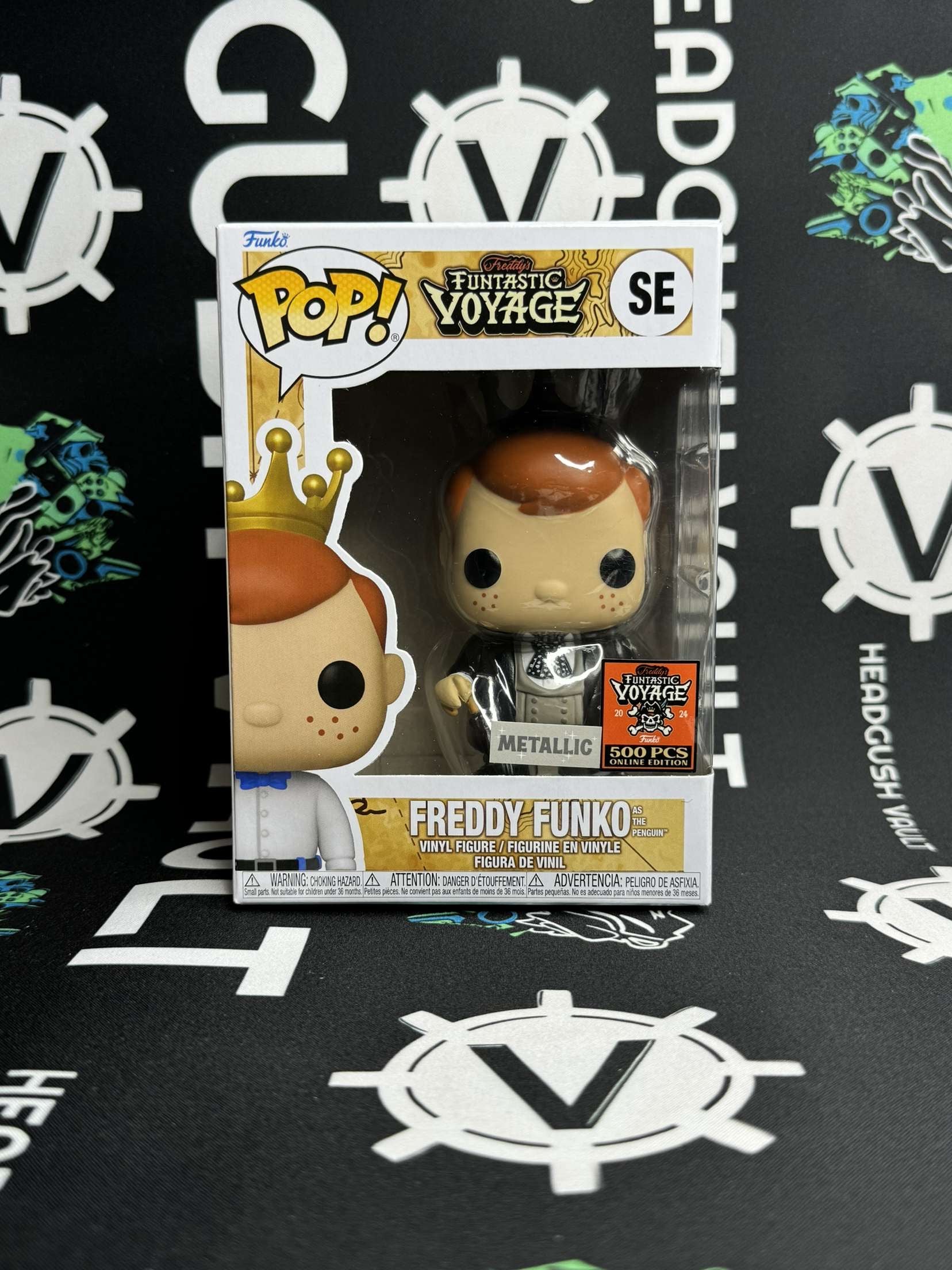 POP Freddy Funko As The Penguin (Funtastic Voyage - Box Of Fun) - Metallic