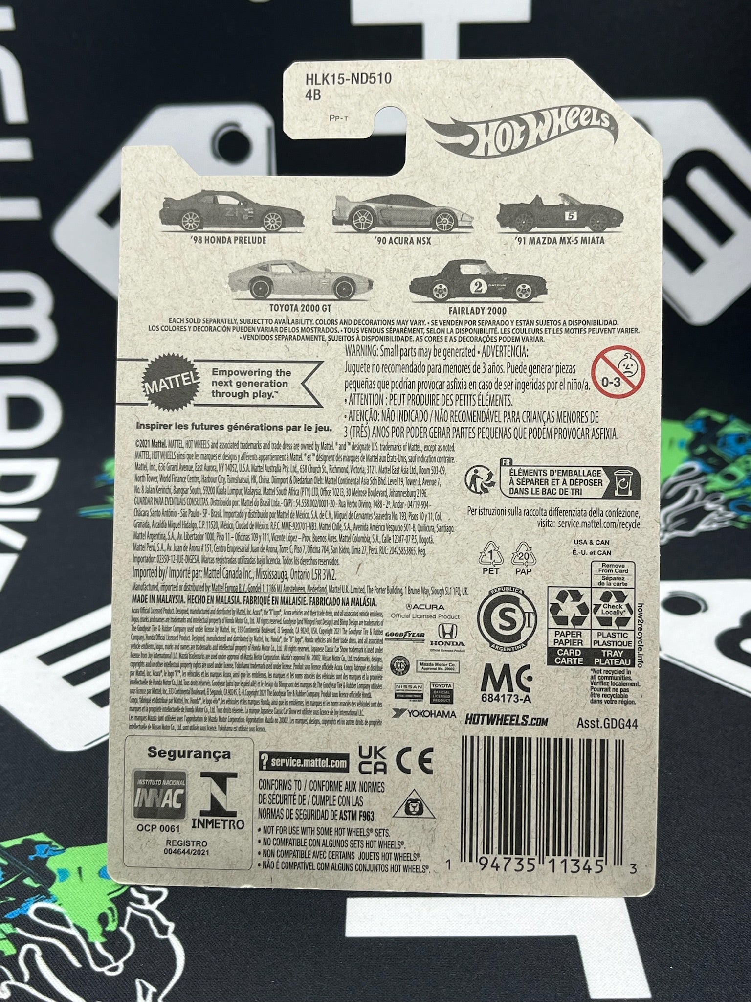 HOT WHEELS Toyota 2000 GT