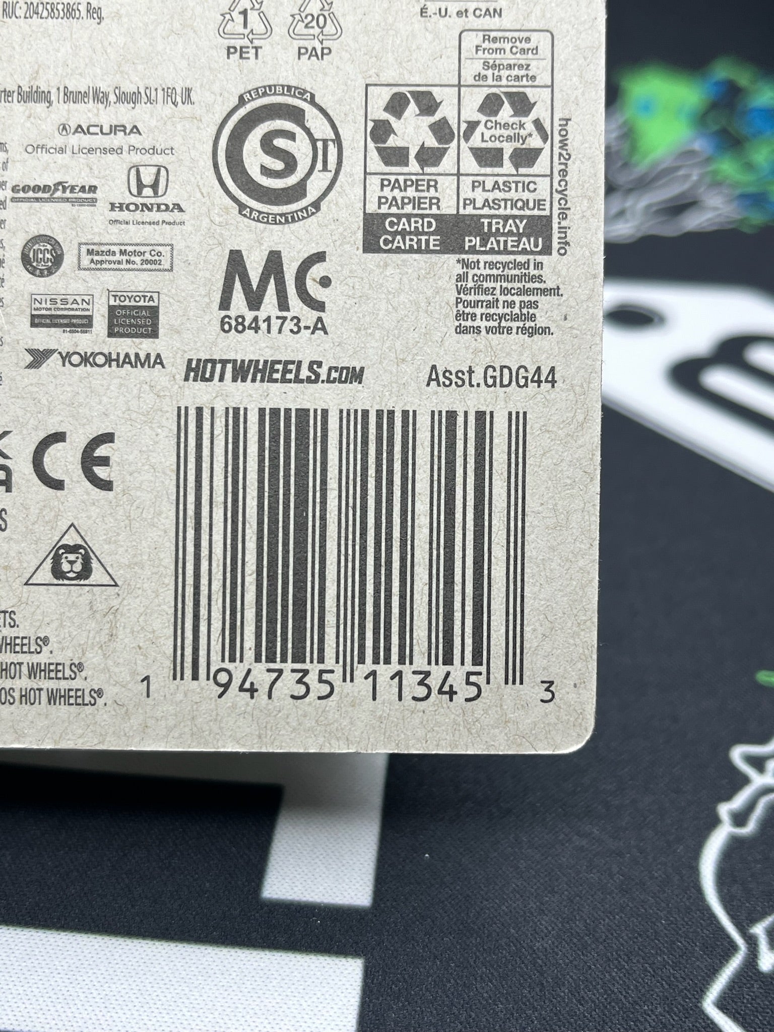 HOT WHEELS Toyota 2000 GT