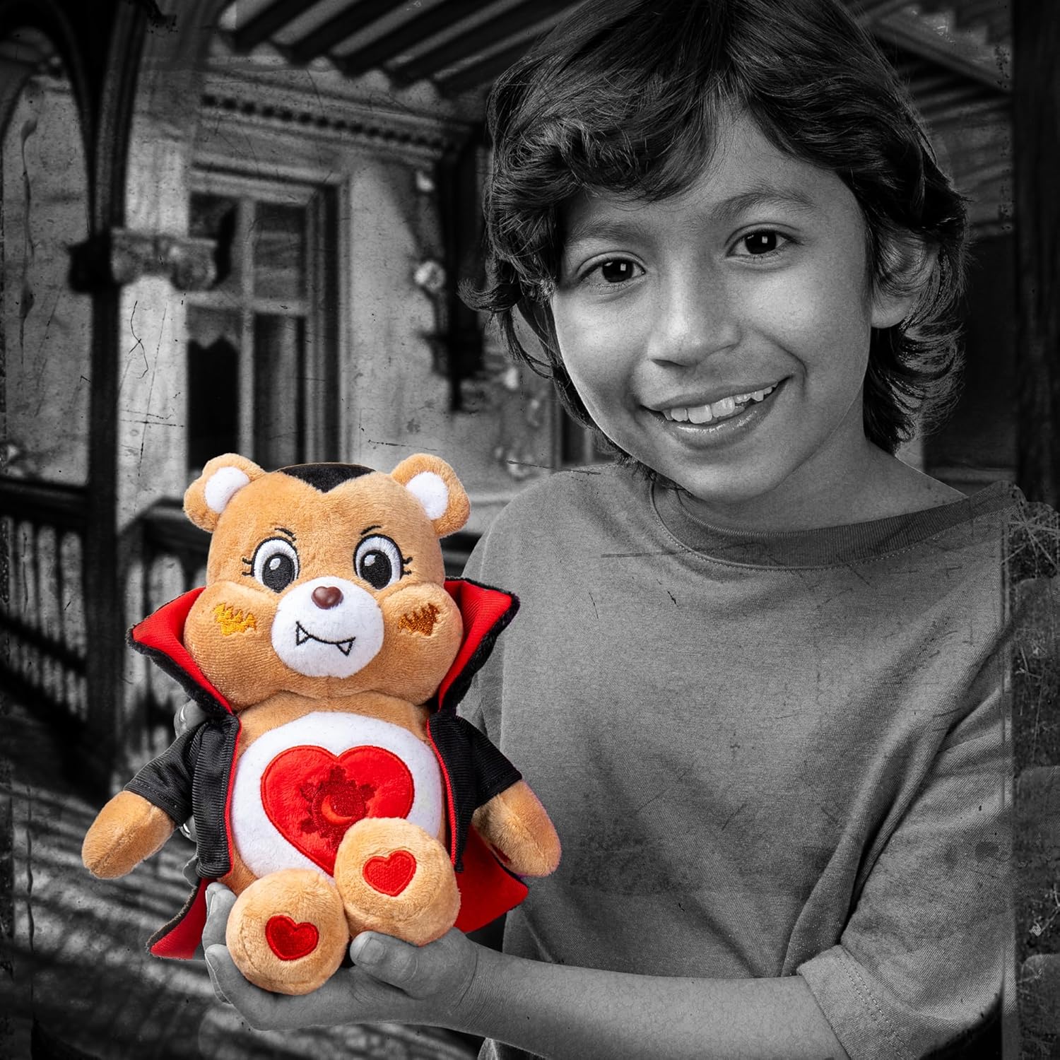 Pre Order CARE BEARS Tenderheart Bear as Dracula - Universal Monsters