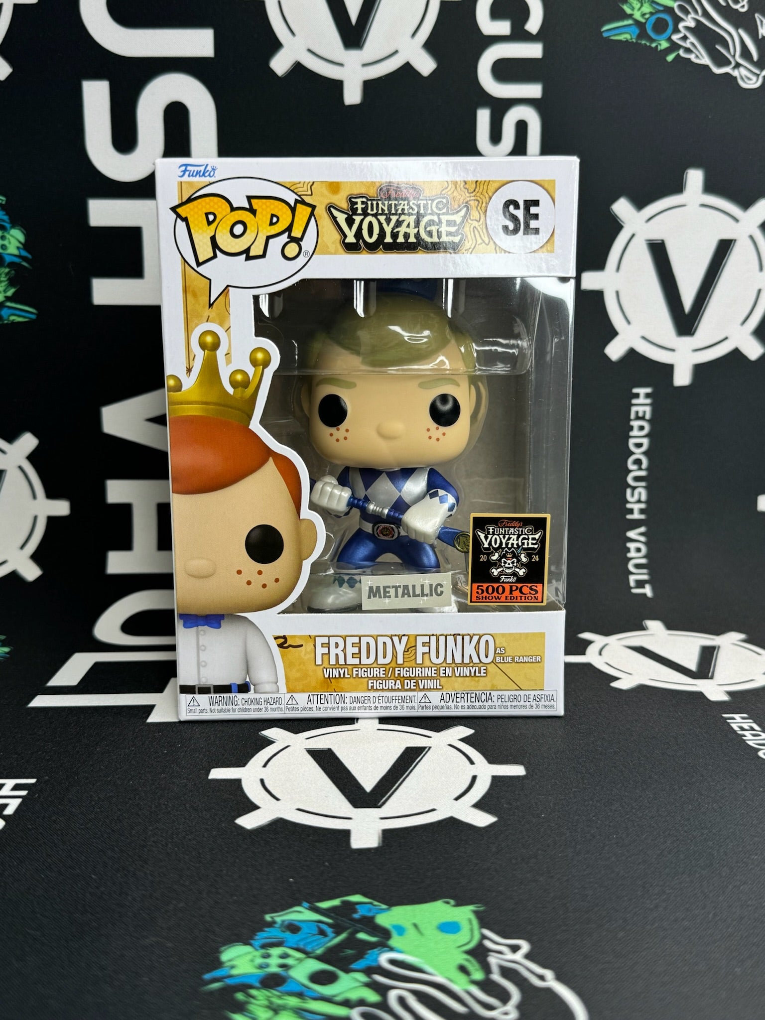 POP Freddy Funko As Blue Ranger (Funtastic Voyage - FunDays)