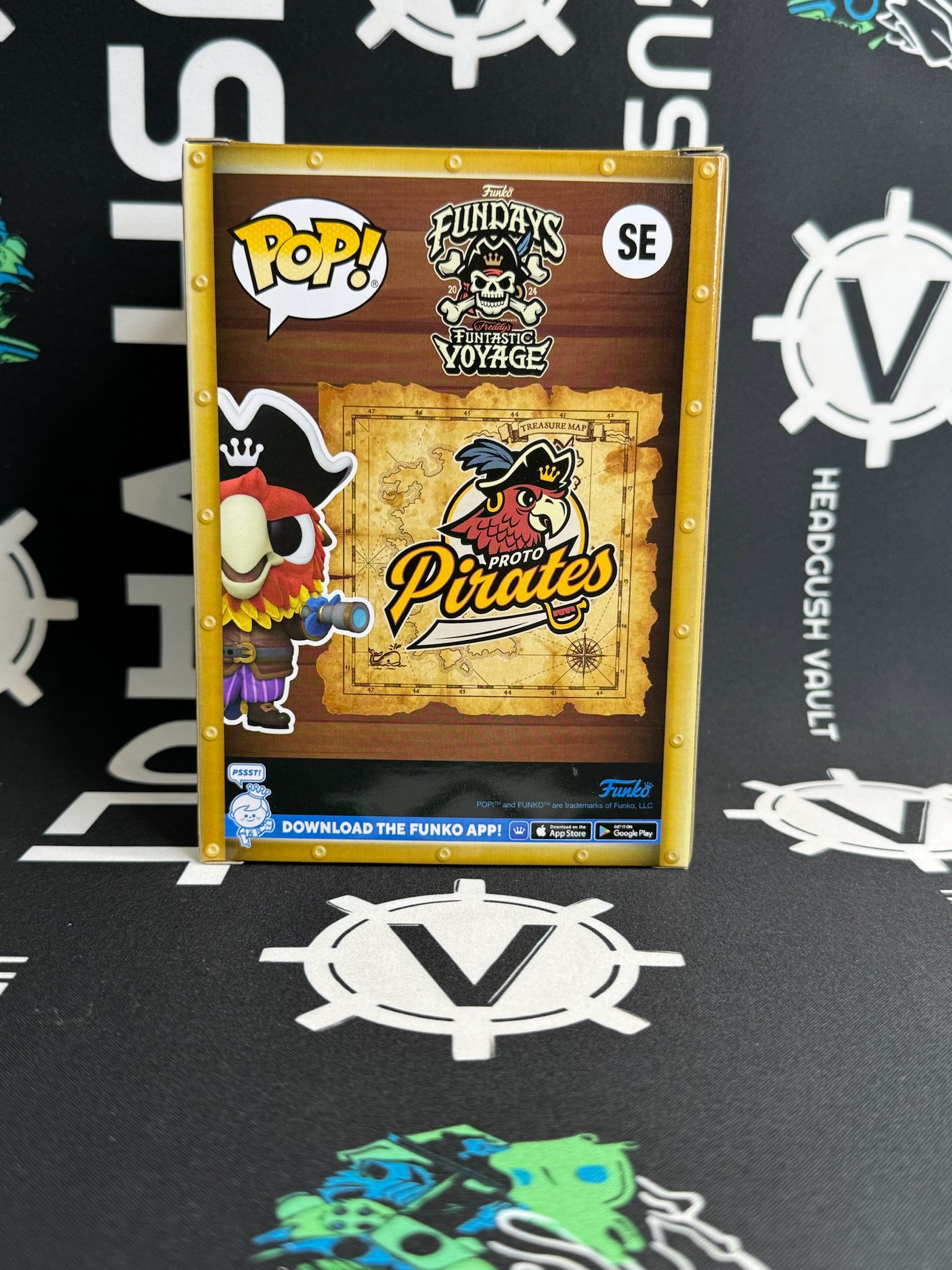 POP Proto Pirates (Funtastic Voyage - FunDays) - Flocked