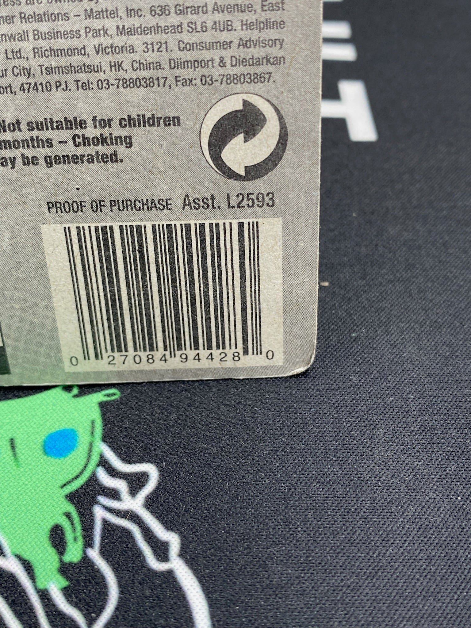 HOT WHEELS ‘83 Chevy Silverado - License Plate Included “Too Fast”