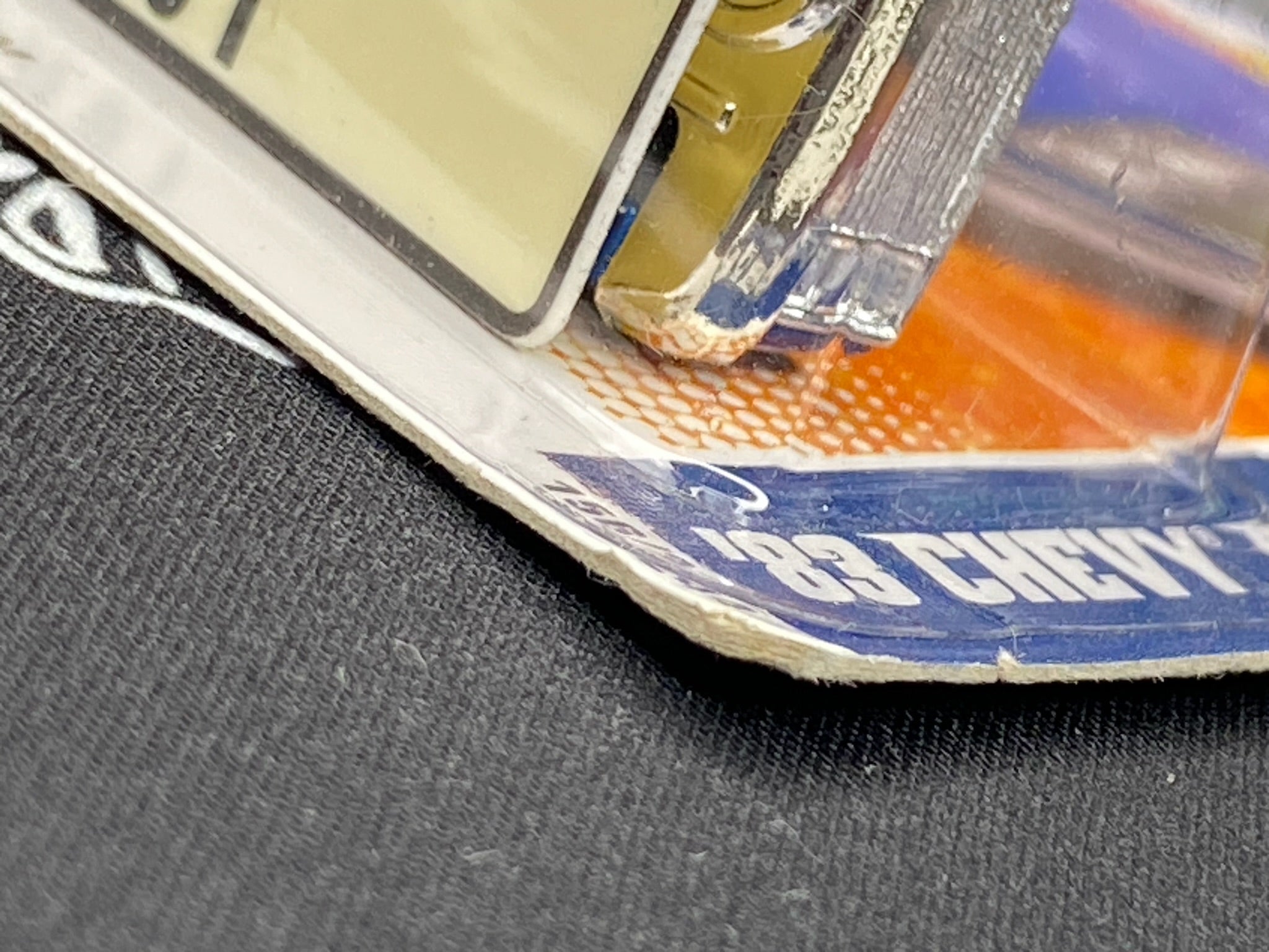 HOT WHEELS ‘83 Chevy Silverado - License Plate Included “Too Fast”