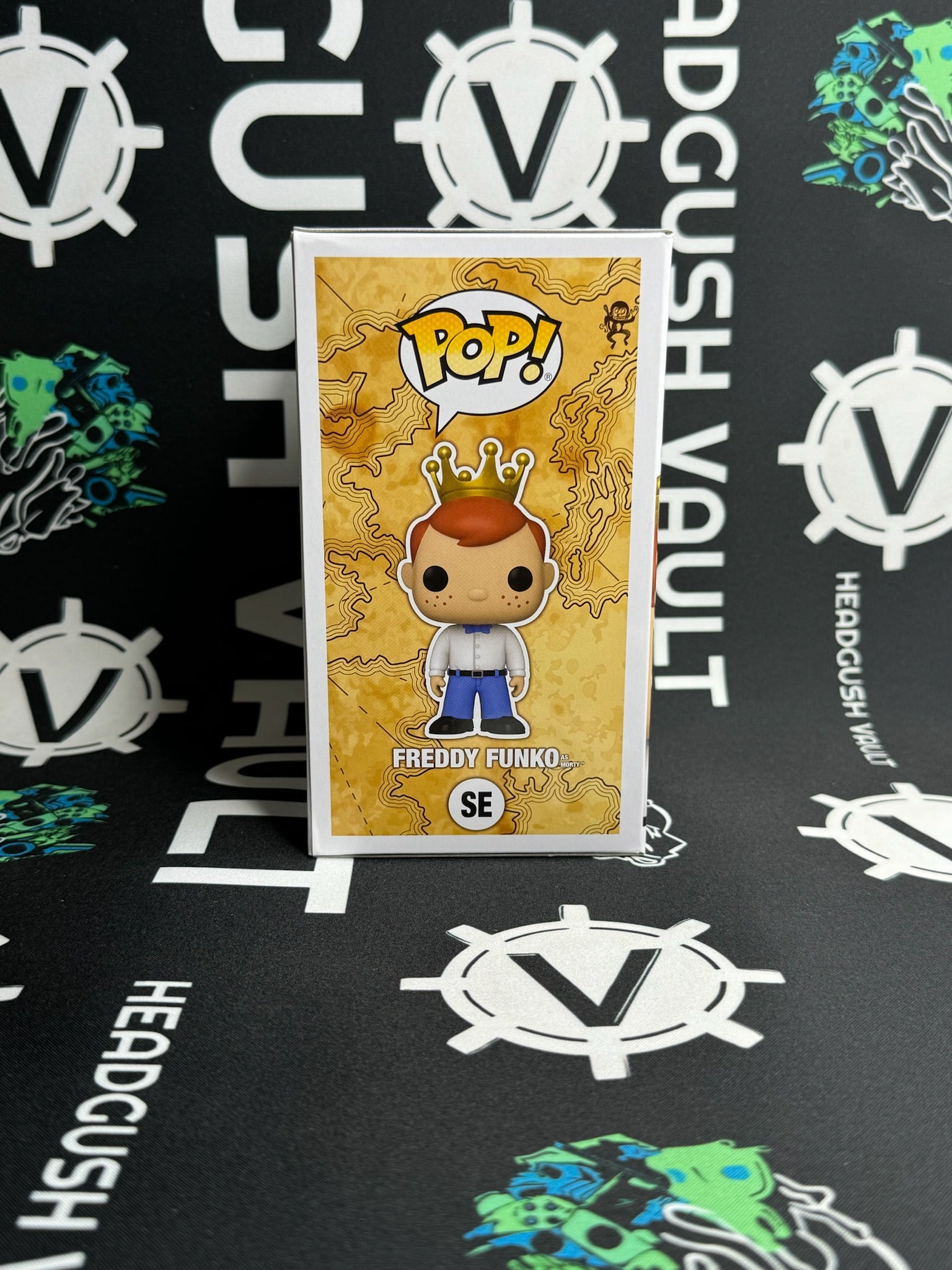 POP Freddy Funko As Morty (Funtastic Voyage - Box of Fun) - Glow In The Dark