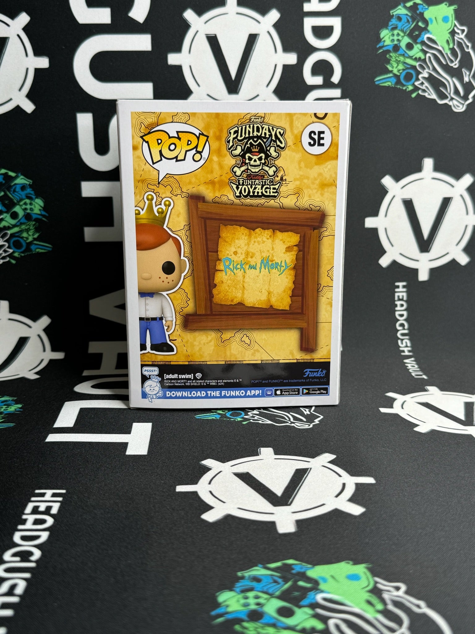 POP Freddy Funko As Morty (Funtastic Voyage - Box of Fun) - Glow In The Dark