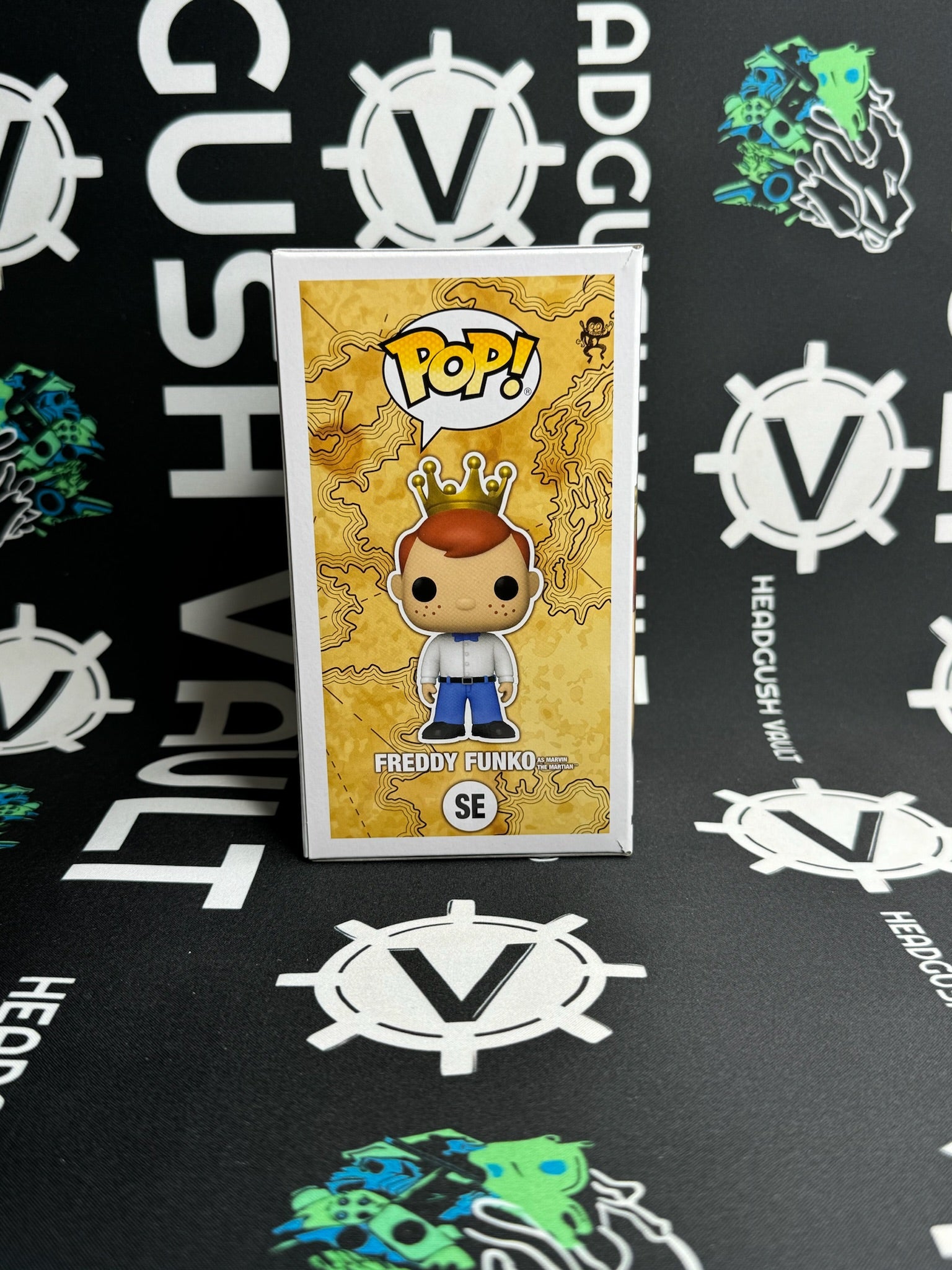 POP Freddy Funko As Marvin The Martian (Funtastic Voyage - Box Of Fun) - Metallic