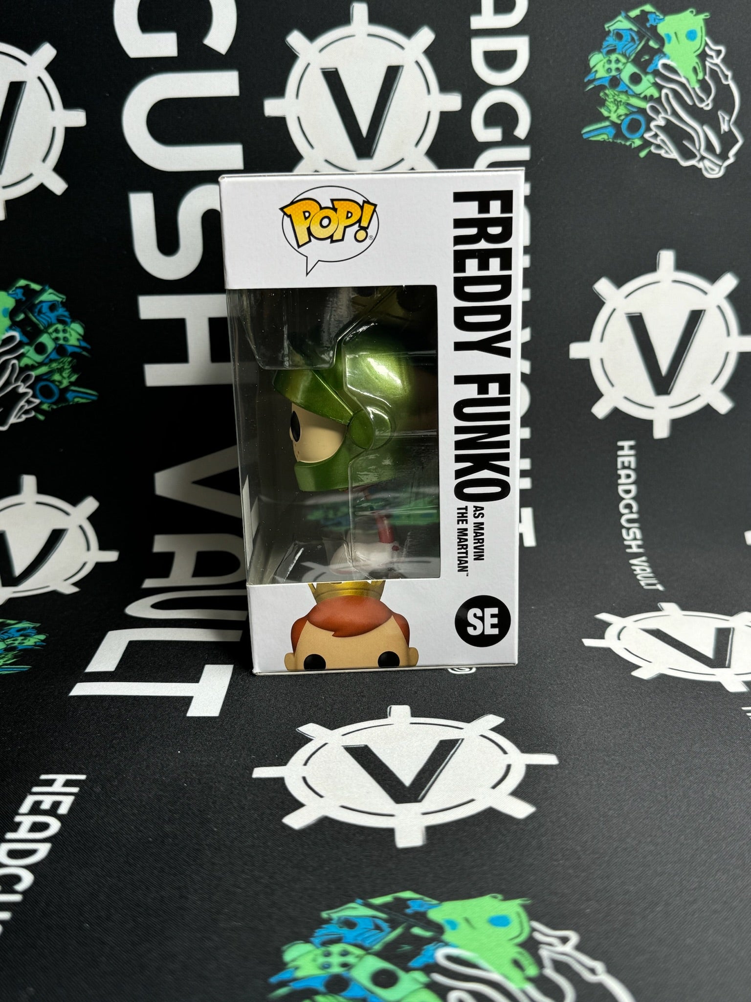 POP Freddy Funko As Marvin The Martian (Funtastic Voyage - Box Of Fun) - Metallic
