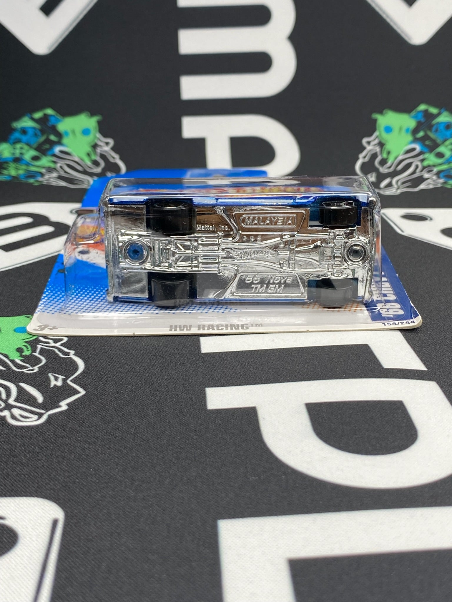 HOT WHEELS ‘66 Chevy Nova - Blue