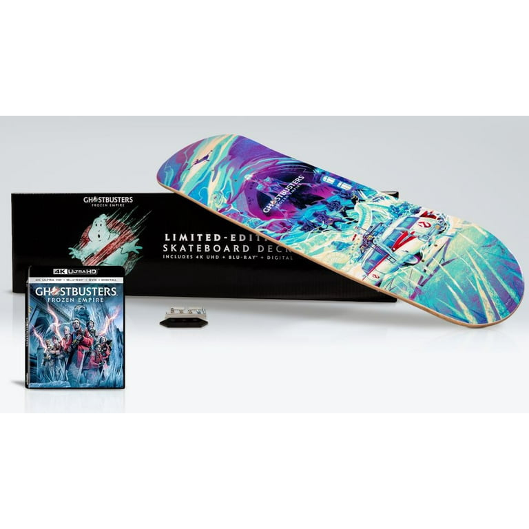 GHOSTBUSTERS Frozen Empire With Limited Wall Art Skateboard (Walmart)