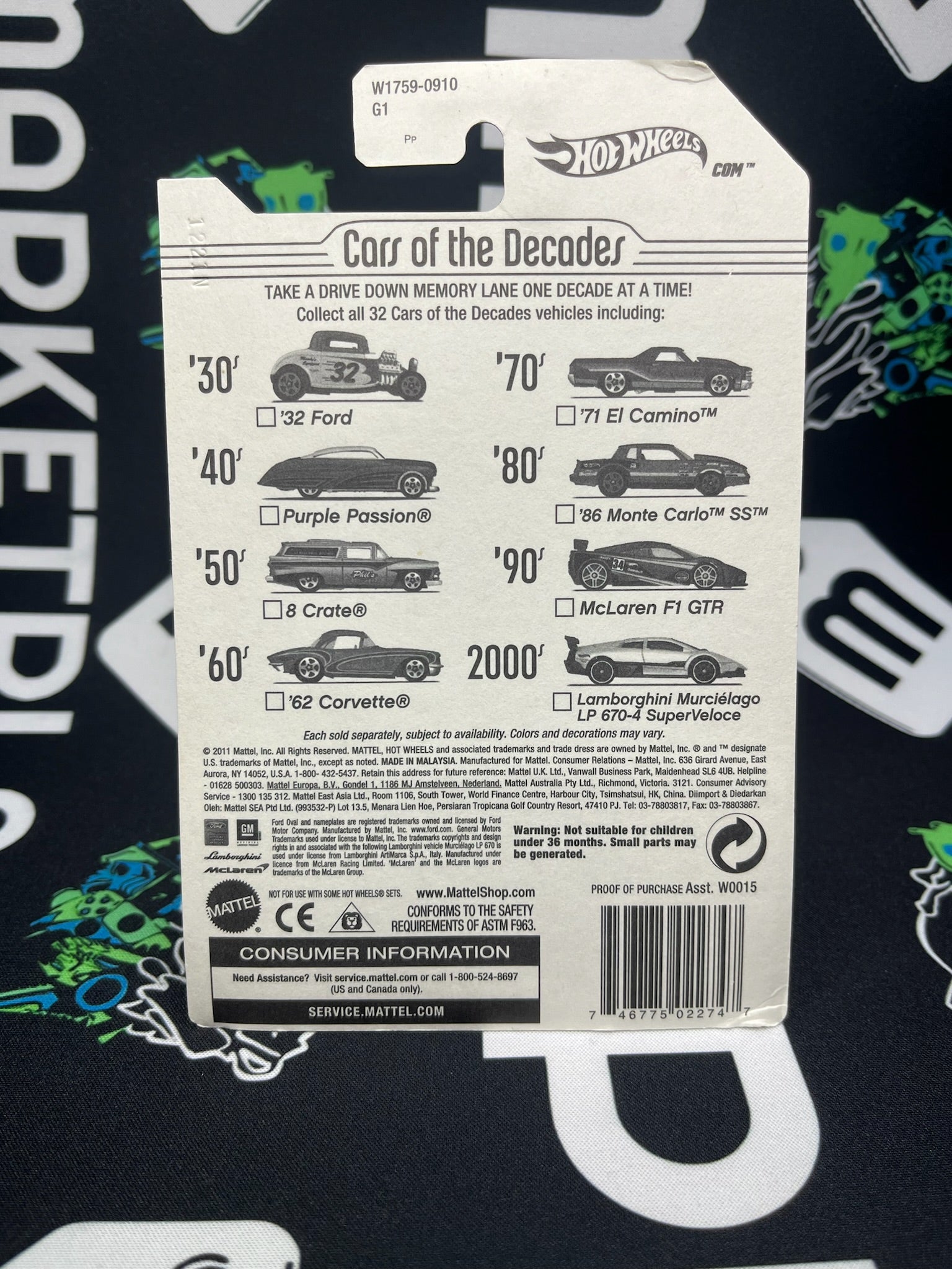 HOT WHEELS ‘86 Monte Carlo SS