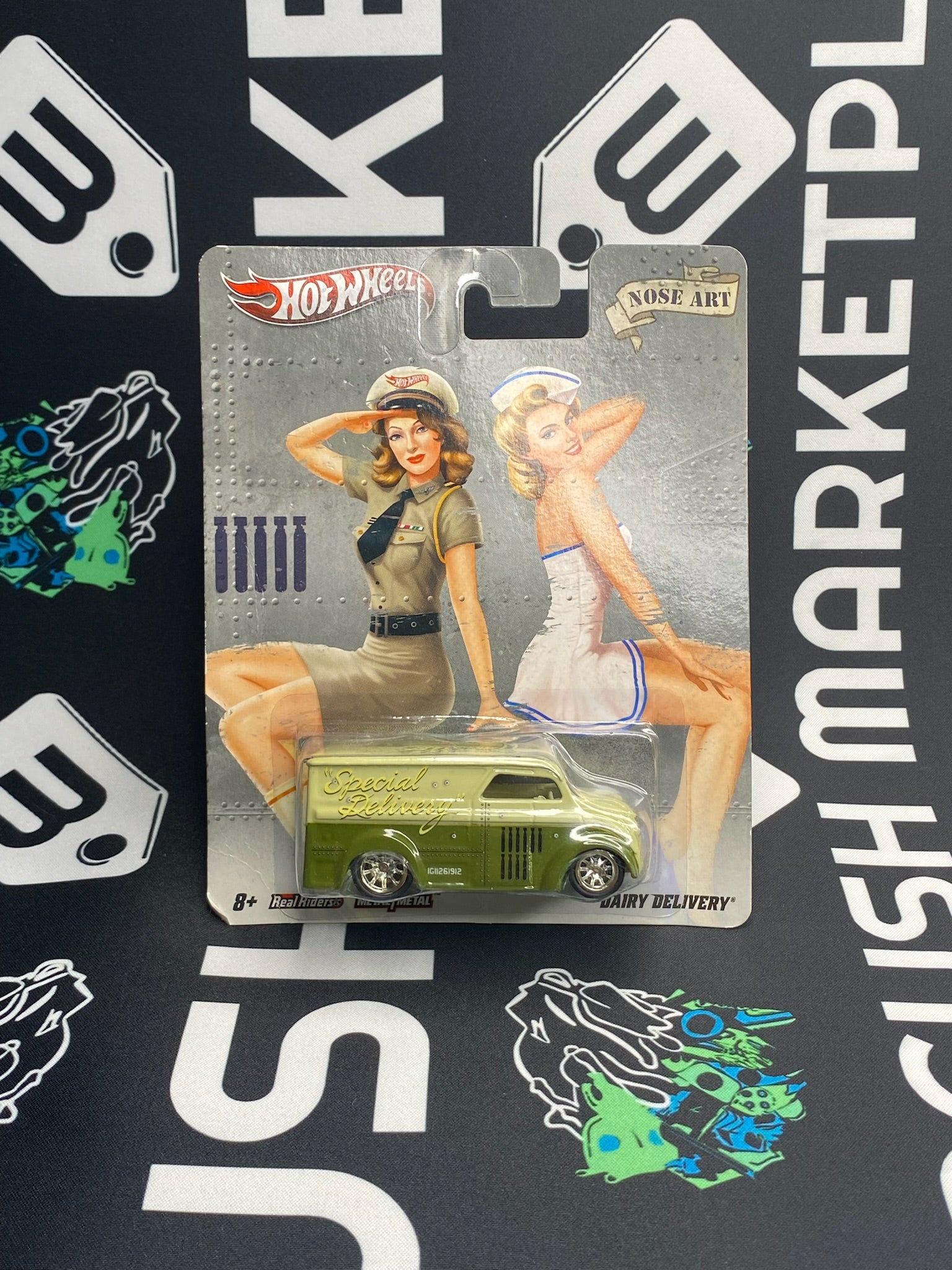 HOT WHEELS Dairy Delivery - Nose Art