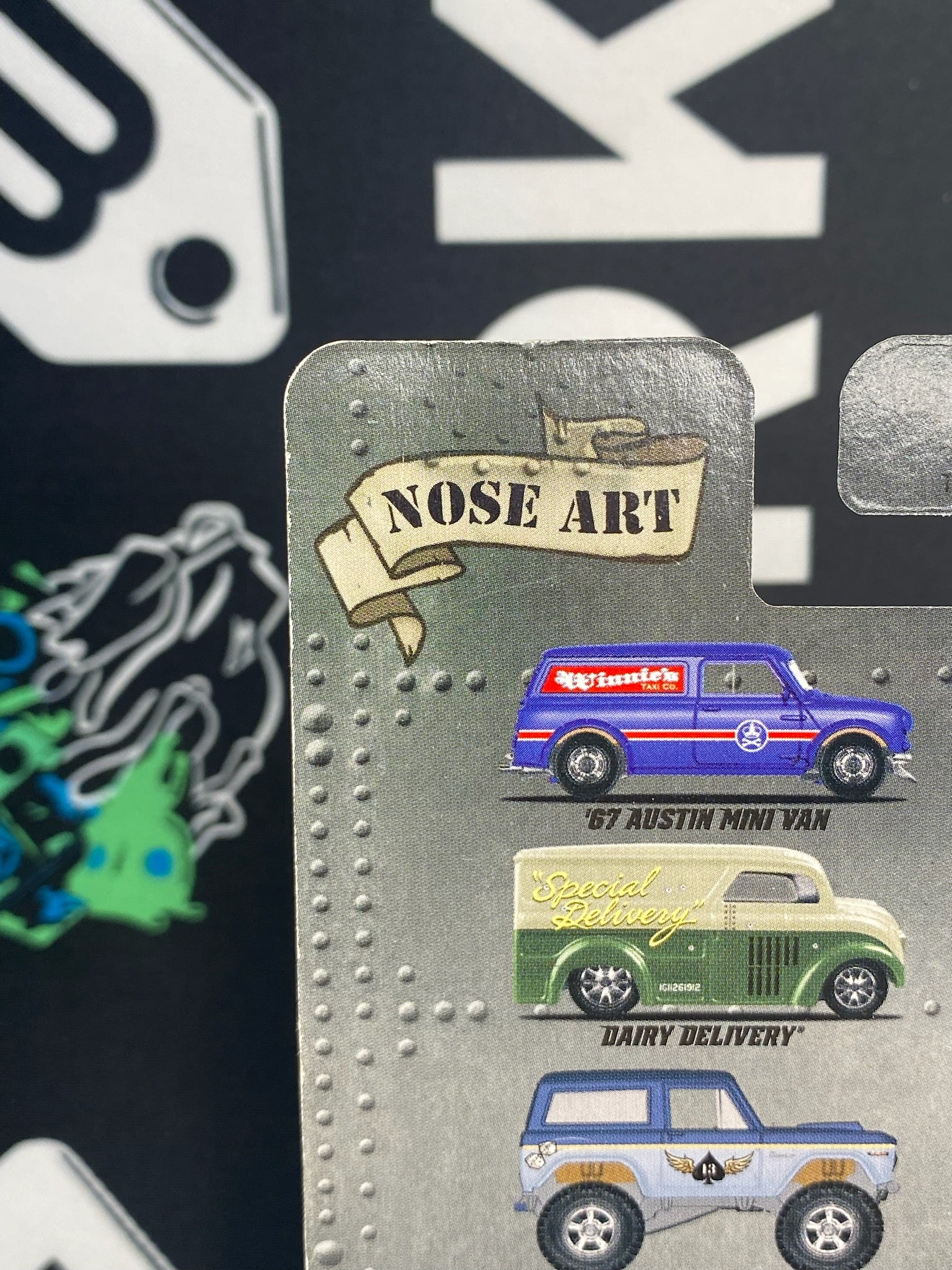 HOT WHEELS Dairy Delivery - Nose Art