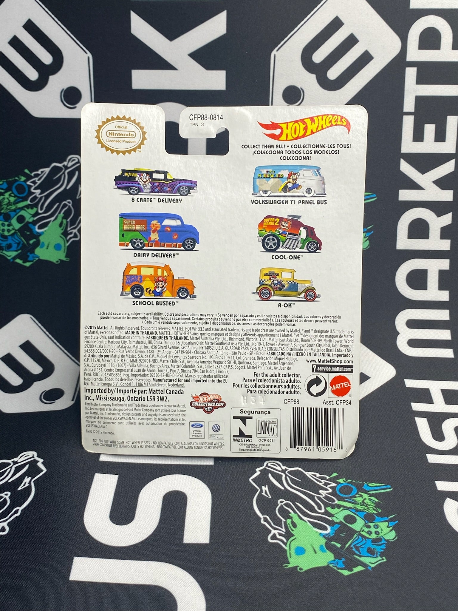 HOT WHEELS Dairy Delivery - Super Mario Bros