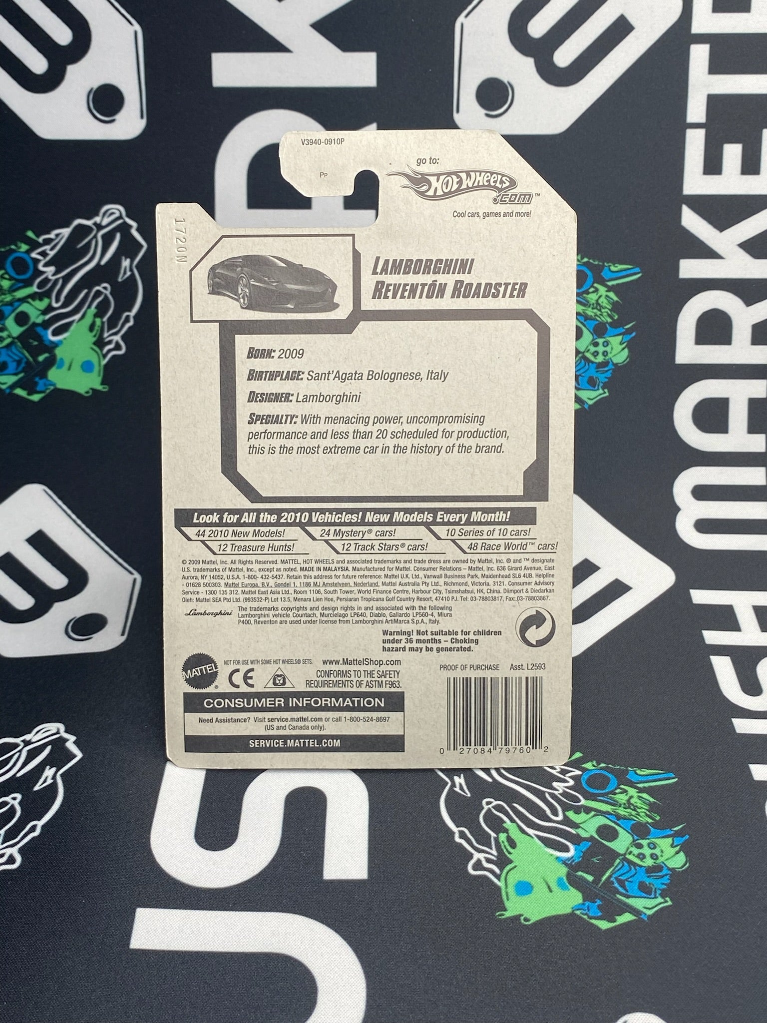 HOT WHEELS Lamborghini Reventon Roadster