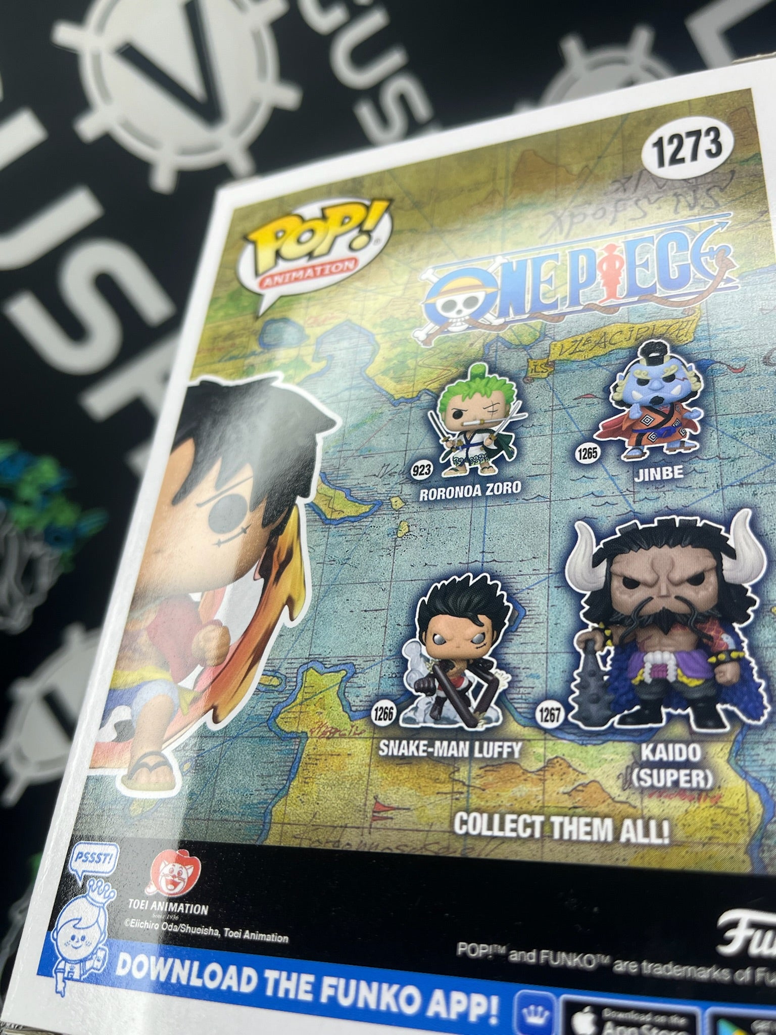 POP Red Hawk Luffy (AAA Anime) - Signed - Red