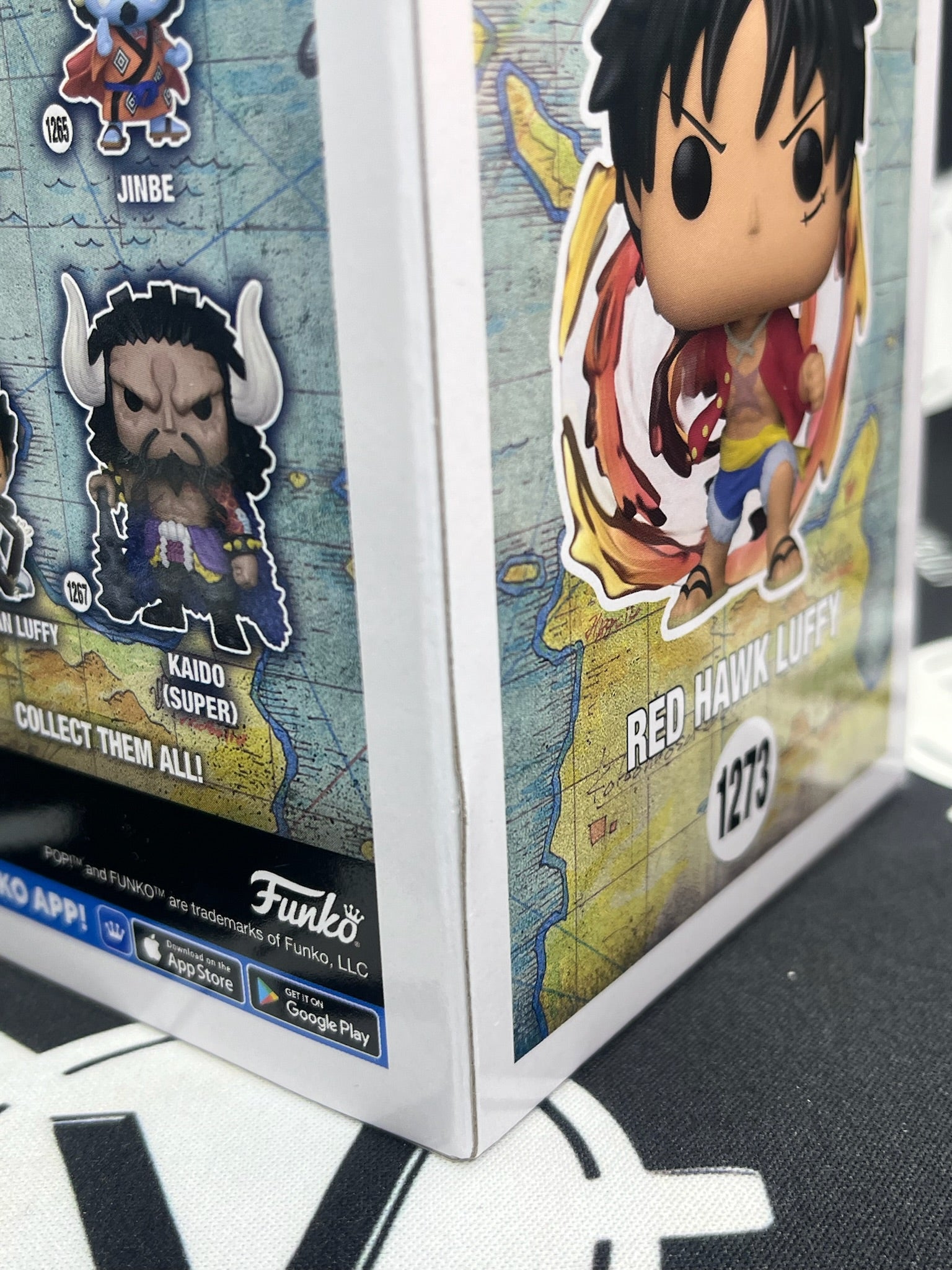 POP Red Hawk Luffy (AAA Anime) - Signed - Red