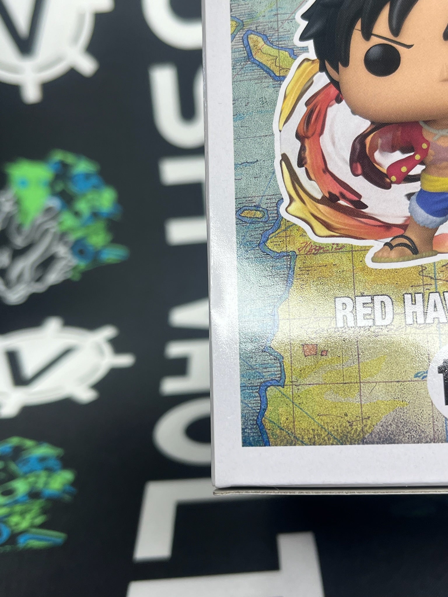 POP Red Hawk Luffy (AAA Anime) - Signed - Red