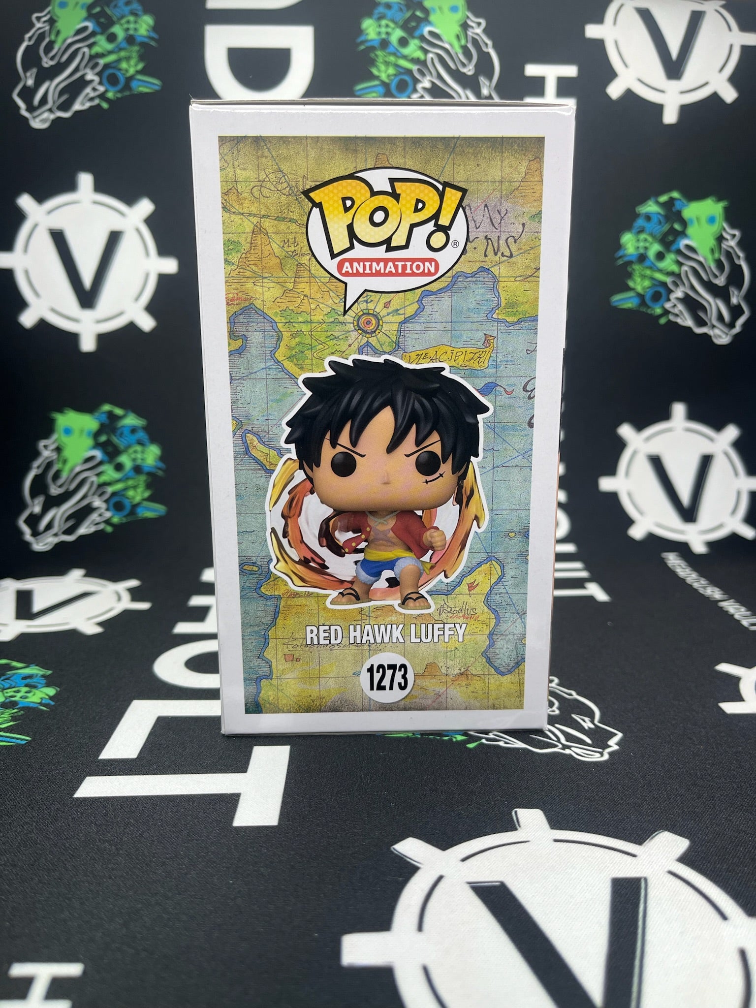 POP Red Hawk Luffy (AAA Anime) - Signed - White