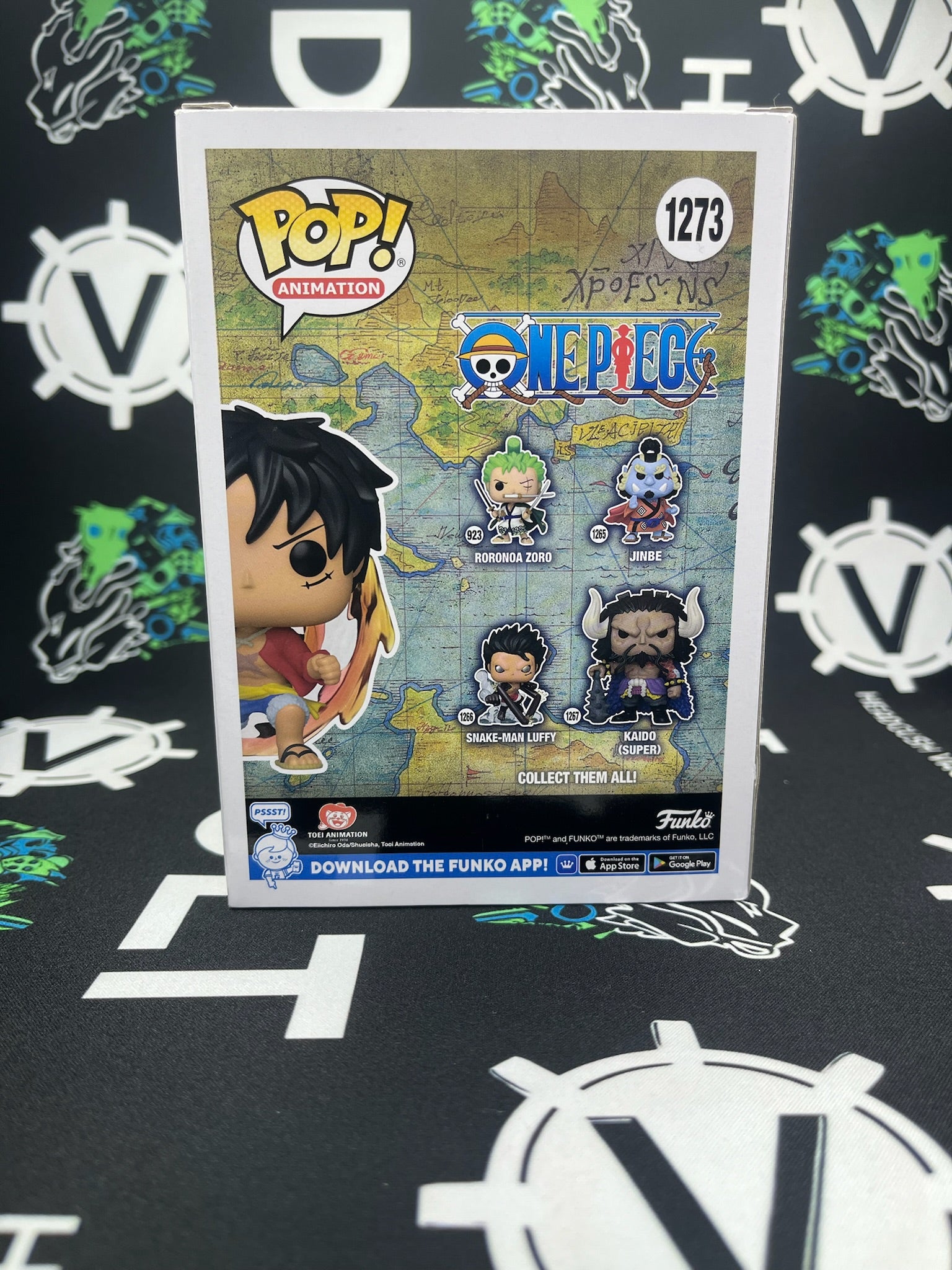 POP Red Hawk Luffy (AAA Anime) - Signed - White