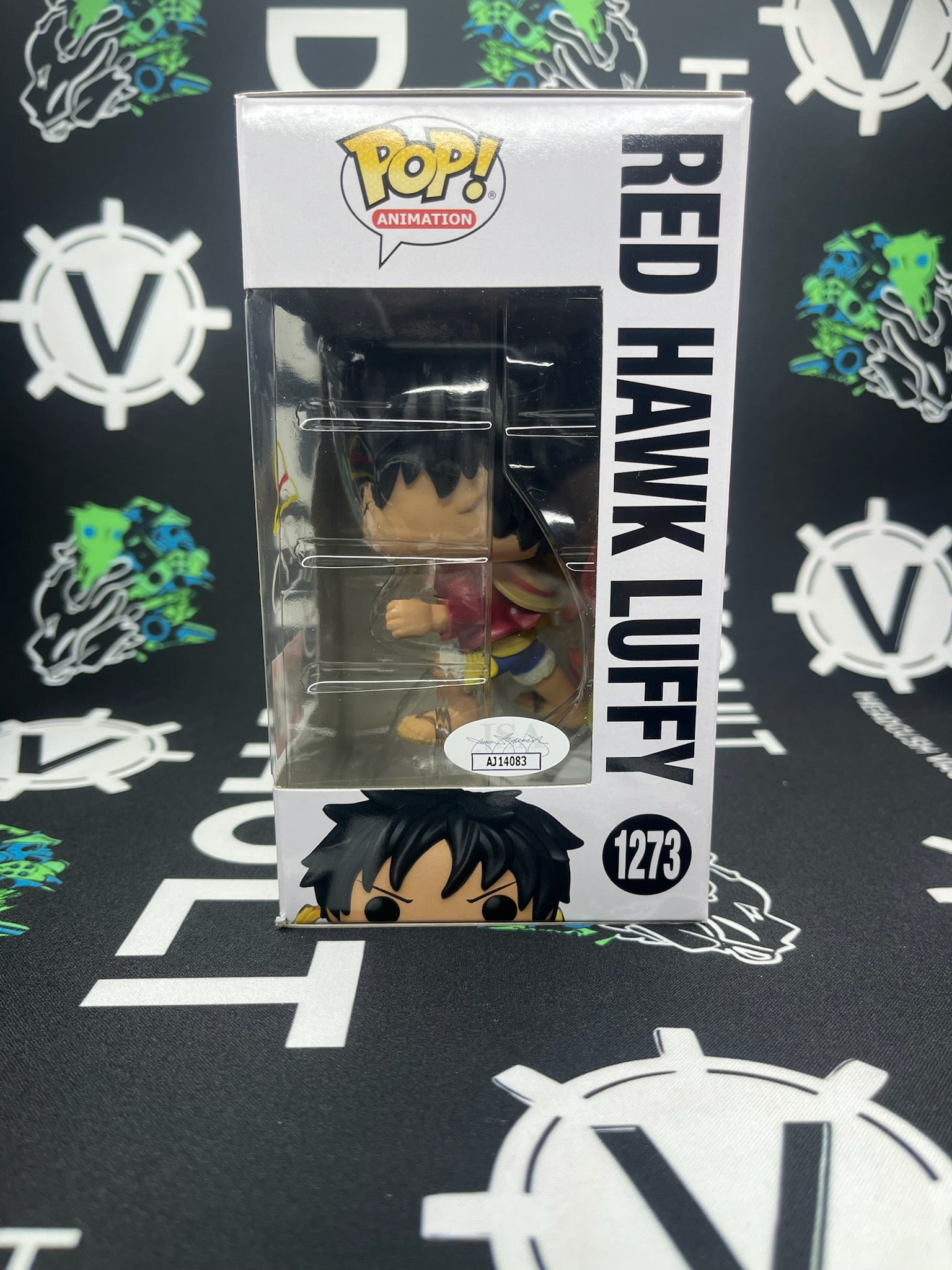 POP Red Hawk Luffy (AAA Anime) - Signed - White