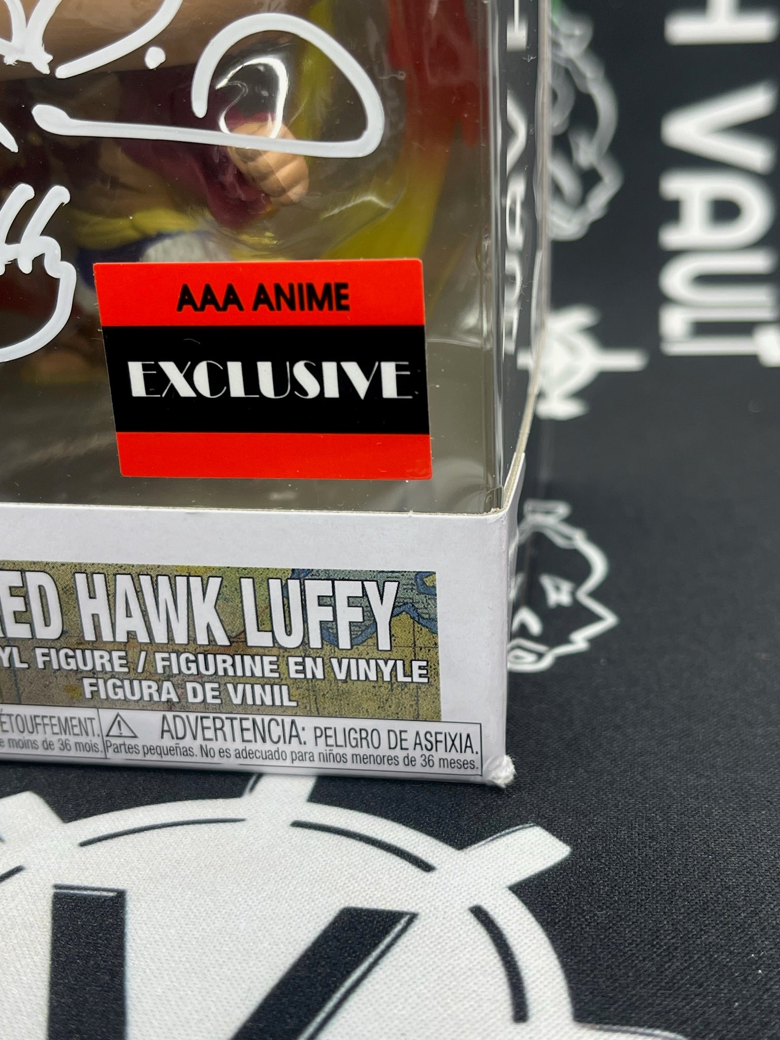 POP Red Hawk Luffy (AAA Anime) - Signed - White