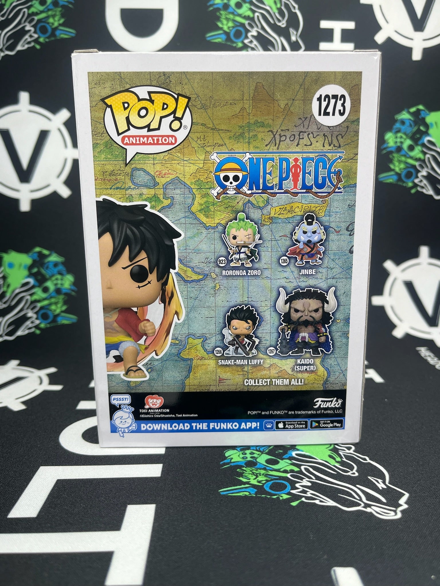 POP Red Hawk Luffy (AAA Anime) - Signed - Orange