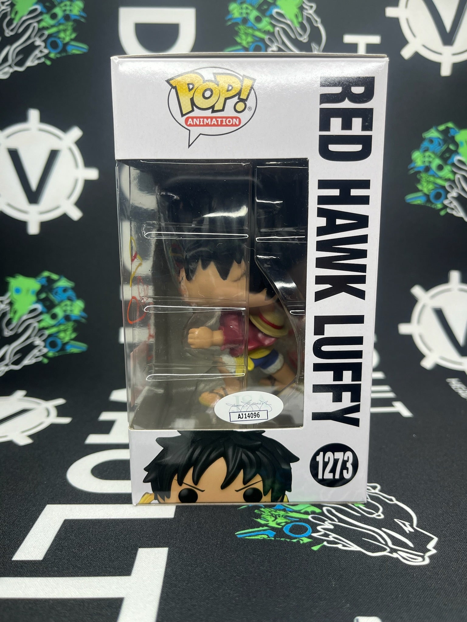 POP Red Hawk Luffy (AAA Anime) - Signed - Orange