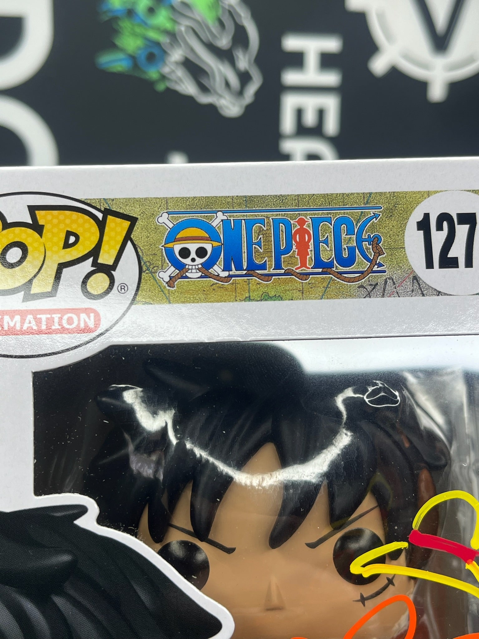 POP Red Hawk Luffy (AAA Anime) - Signed - Orange