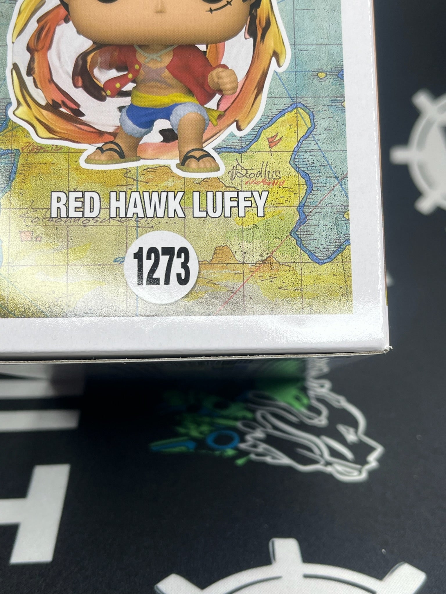 POP Red Hawk Luffy (AAA Anime) - Signed - Orange