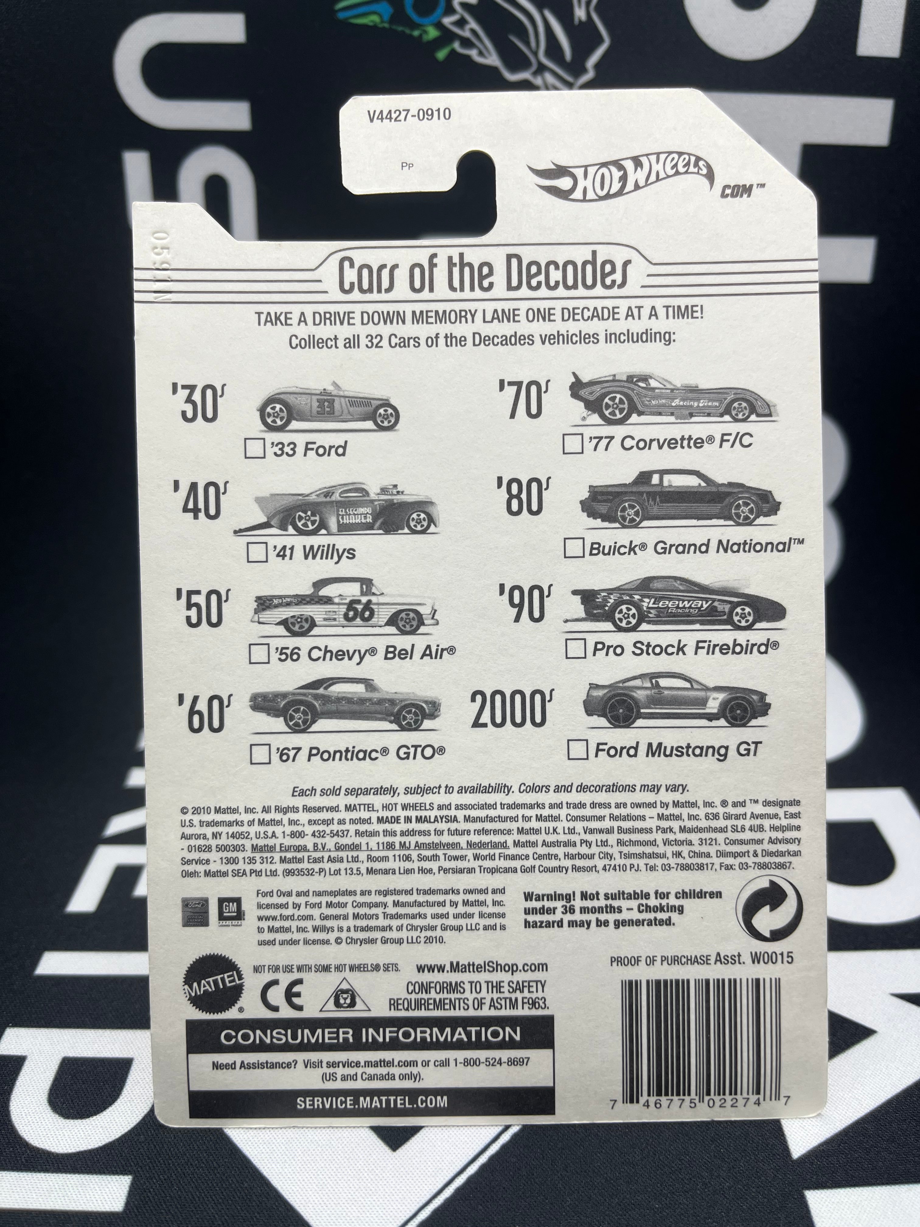 HOT WHEELS ‘77 Corvette F/C